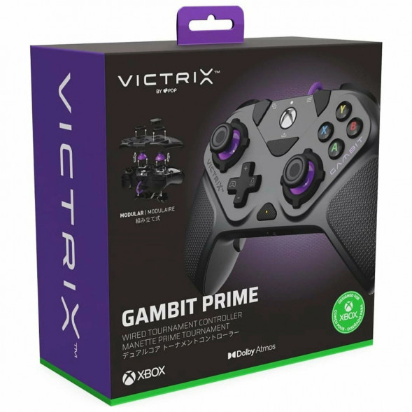 Проводной геймпад PDP Victrix Gambit Prime Tournament Controller Xbox One/Series/PC, черный в Махачкале