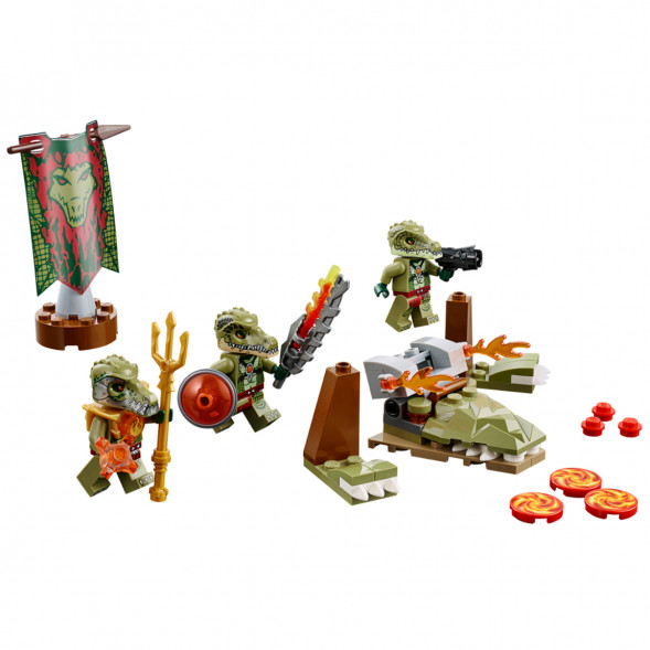 Конструктор LEGO Legends of Chima 70231 Лагерь Клана Крокодилов в Махачкале