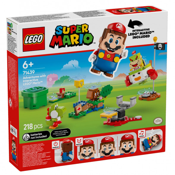 Конструктор LEGO Super Mario 71439 Приключения с интерактивным Марио в Махачкале