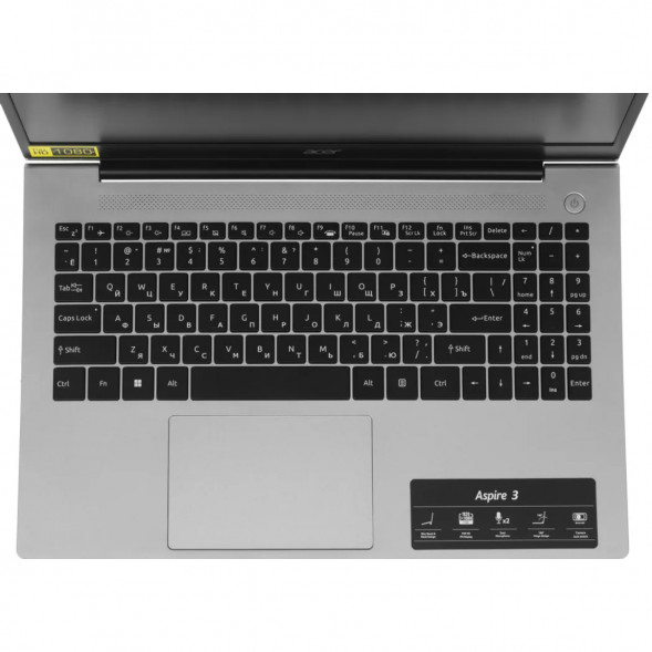 Ноутбук Acer Aspire 3 A325-42 (15.6&amp;quot;, IPS, AMD Ryzen 7 7730U 2ГГц, 8 ядер, 16ГБ DDR4, 512ГБ SSD, AMD Radeon Graphics, без ОС), серебристый в Махачкале