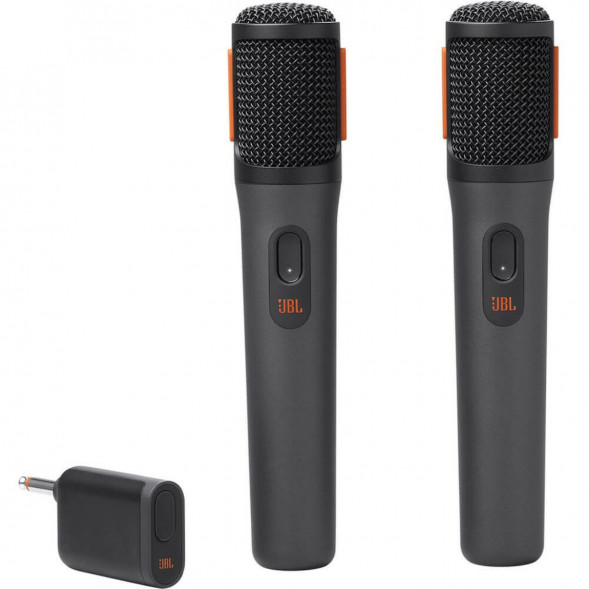 Беспроводной микрофон JBL PartyBox Wireless Mic (2 шт.) черный в Махачкале