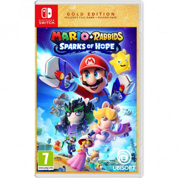 Игра Mario + Rabbids: Sparks of Hope. Gold Edition [Nintendo Switch, русские субтитры] в Махачкале