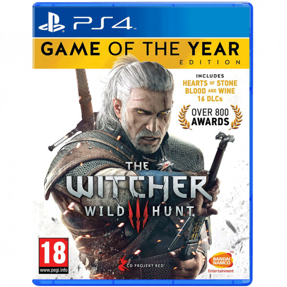 Игра Witcher 3: Wild Hunt (Ведьмак 3: Дикая Охота) Game of the year Edition [PS4, русские субтитры] в Махачкале