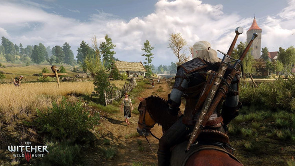 Игра Witcher 3: Wild Hunt (Ведьмак 3: Дикая Охота) Game of the year Edition [PS4, русские субтитры] в Махачкале
