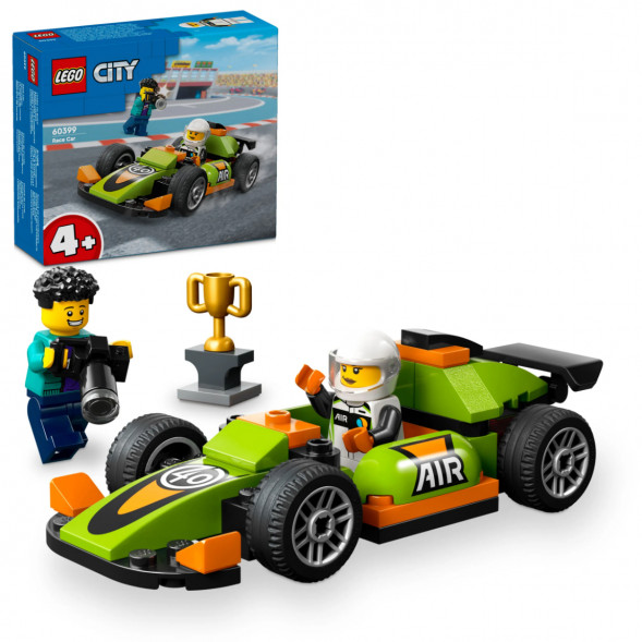 Конструктор LEGO City 60399 Зеленый Гоночный автомобиль в Махачкале