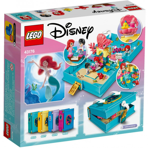 Конструктор LEGO Disney Princess 43176 Книга сказочных приключений Ариэль в Махачкале