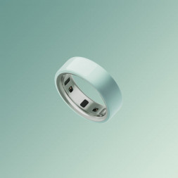 Умное кольцо Oura Ring 4 Ceramic (размер 7), Морской прилив/Tide