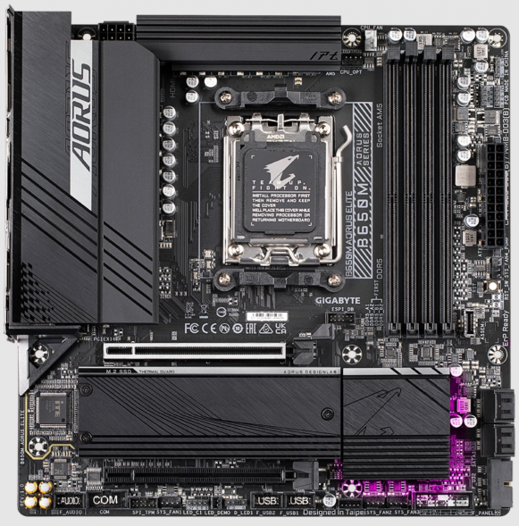 Материнская плата GIGABYTE B650M AORUS ELITE mATX в Махачкале