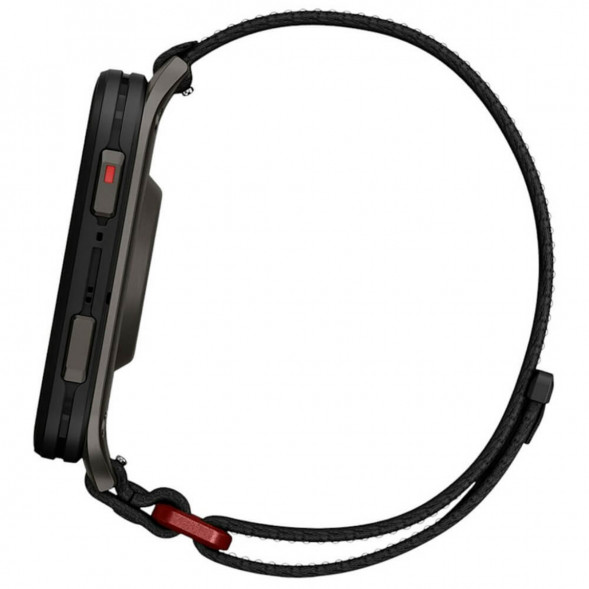 Умные часы Garmin Venu X1 Black с чёрным нейлоновым ремешком ComfortFit 010-02980-02 в Махачкале