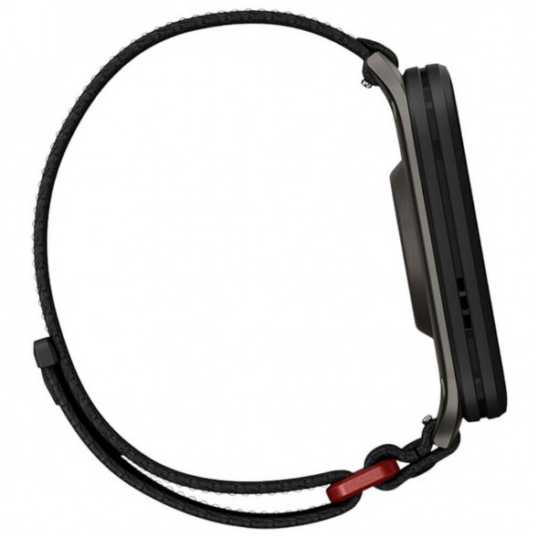 Умные часы Garmin Venu X1 Black с чёрным нейлоновым ремешком ComfortFit 010-02980-02 в Махачкале