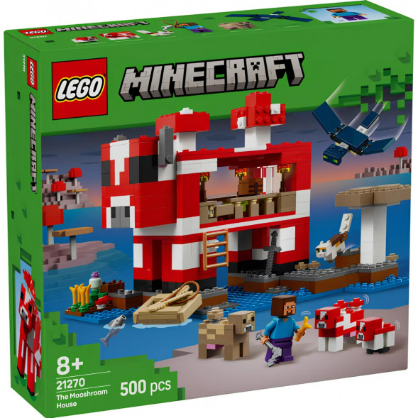 Конструктор LEGO Minecraft 21270 Грибной дом в Махачкале
