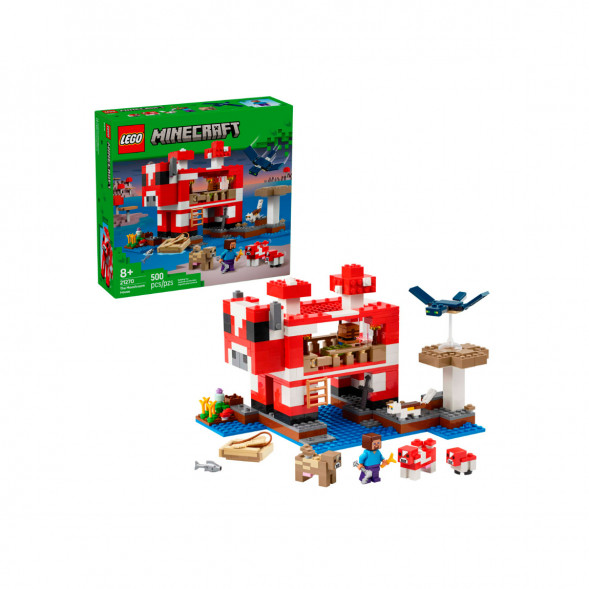 Конструктор LEGO Minecraft 21270 Грибной дом в Махачкале