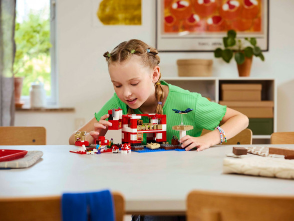 Конструктор LEGO Minecraft 21270 Грибной дом в Махачкале
