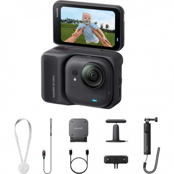 Экшн-камера Insta360 GO Ultra Creator Bundle, Black в Махачкале