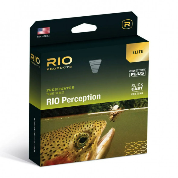 Леска RIO Elite Perception WF4F, Green/Camo/Gray в Махачкале