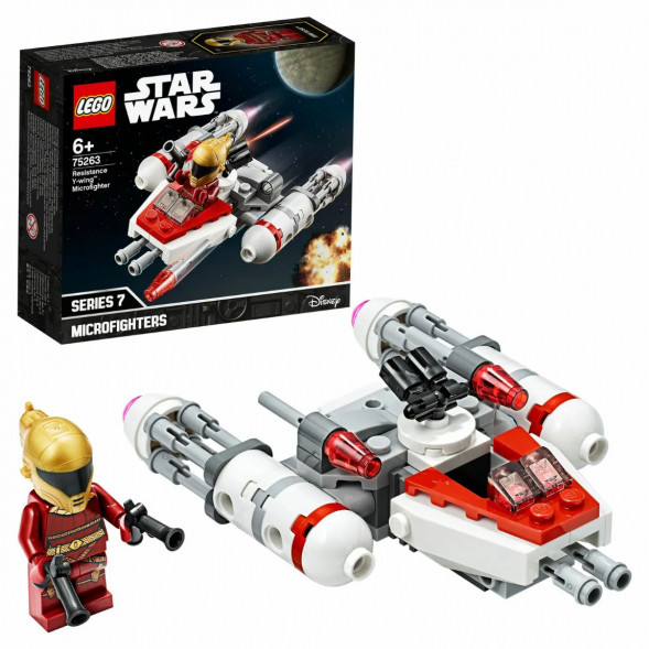 Конструктор LEGO Star Wars 75263 Микрофайтеры Истребитель Сопротивления типа Y в Махачкале