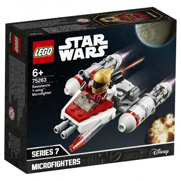 Конструктор LEGO Star Wars 75263 Микрофайтеры Истребитель Сопротивления типа Y в Махачкале