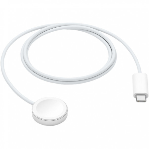 Кабель Apple USB-C с магнитным креплением для зарядки Apple Watch, 1 м, белый (MLWJ3) в Махачкале