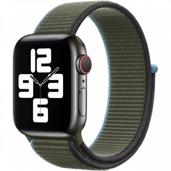 Ремешок для Apple Watch 44mm Inverness Green Sport Loop (MYA72ZM/A), зелёные холмы в Махачкале