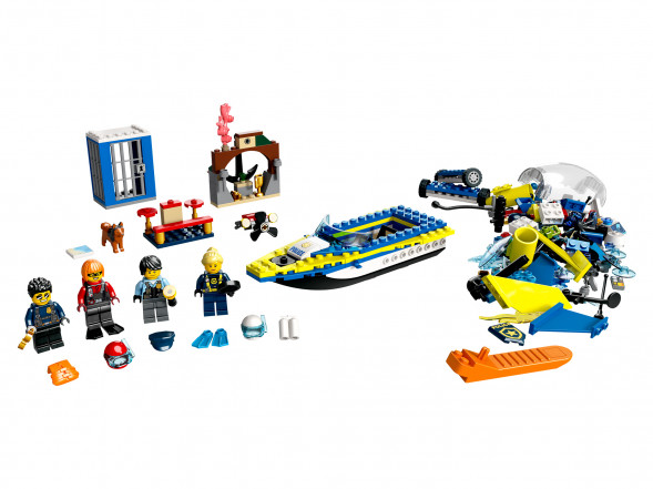 Конструктор LEGO City 60355 Детективные миссии водной полиции в Махачкале