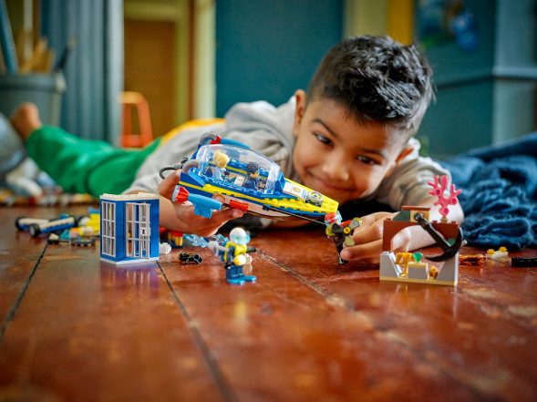 Конструктор LEGO City 60355 Детективные миссии водной полиции в Махачкале