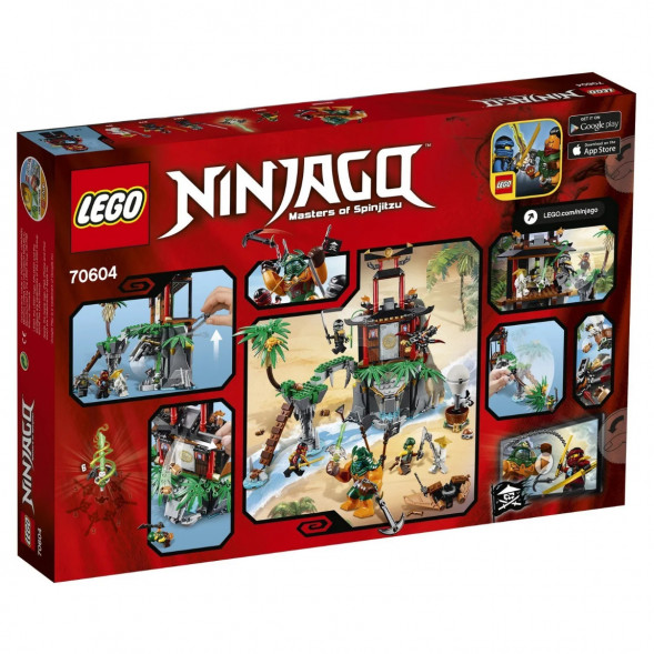 Конструктор LEGO Ninjago 70604 Остров тигриных вдов в Махачкале
