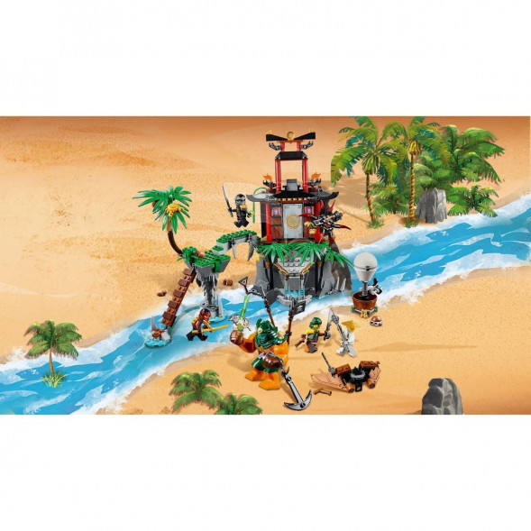 Конструктор LEGO Ninjago 70604 Остров тигриных вдов в Махачкале
