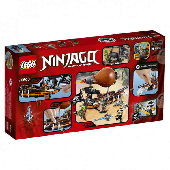 Конструктор LEGO Ninjago 70603 Дирижабль-штурмовик в Махачкале