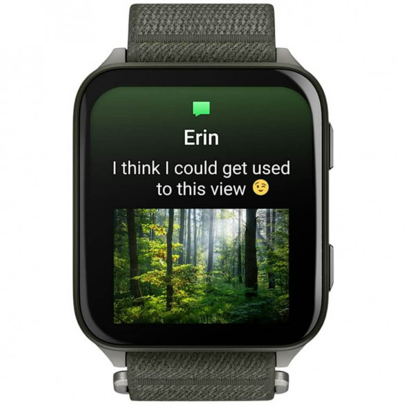 Умные часы Garmin Venu X1 Green с нейлоновым ремешком Moss ComfortFit 010-02980-03 в Махачкале