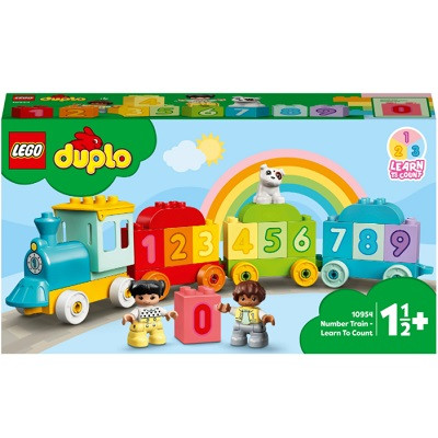 Конструктор LEGO DUPLO 10954 Поезд с цифрами - учимся считать в Махачкале