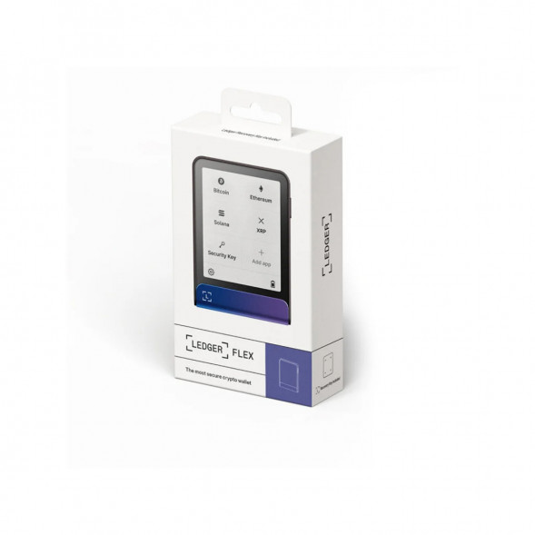 Аппаратный криптокошелек Ledger Flex+Recovery Key, Neptune Blue в Махачкале