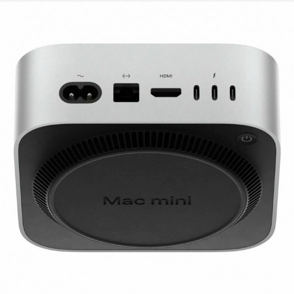 Компьютер Apple Mac mini M4 2024 (MU9E3) (10 Core GPU, 16ГБ, 512ГБ SSD, Apple, macOS), серебристый в Махачкале