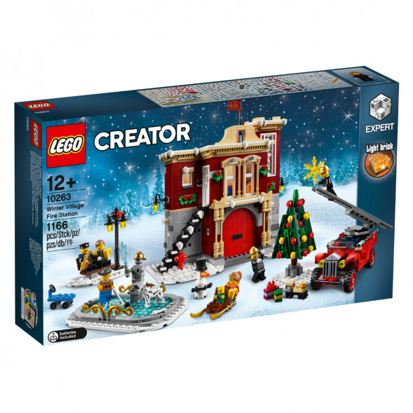 Конструктор LEGO Creator 10263 Пожарная часть в зимней деревне в Махачкале