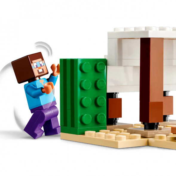 Конструкция LEGO Minecraft 21251 Экспедиция Стива в пустыню в Махачкале