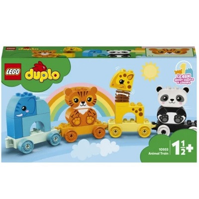 Конструктор LEGO DUPLO Creative Play 10955 Мой первый поезд для зверей в Махачкале