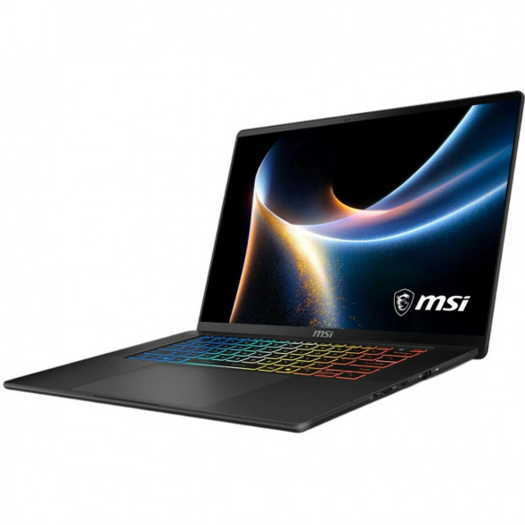 Ноутбук игровой MSI Stealth 16 AI+ B3WH-013RU (16&amp;quot;, OLED, Intel Core Ultra 9 386H 2.1ГГц, 16 ядер, 32ГБ DDR5, 1ТБ SSD, NVIDIA GeForce RTX 5070 Ti, Windows 11), черный в Махачкале
