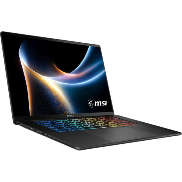 Ноутбук игровой MSI Stealth 16 AI+ B3WH-013RU (16&amp;quot;, OLED, Intel Core Ultra 9 386H 2.1ГГц, 16 ядер, 32ГБ DDR5, 1ТБ SSD, NVIDIA GeForce RTX 5070 Ti, Windows 11), черный в Махачкале