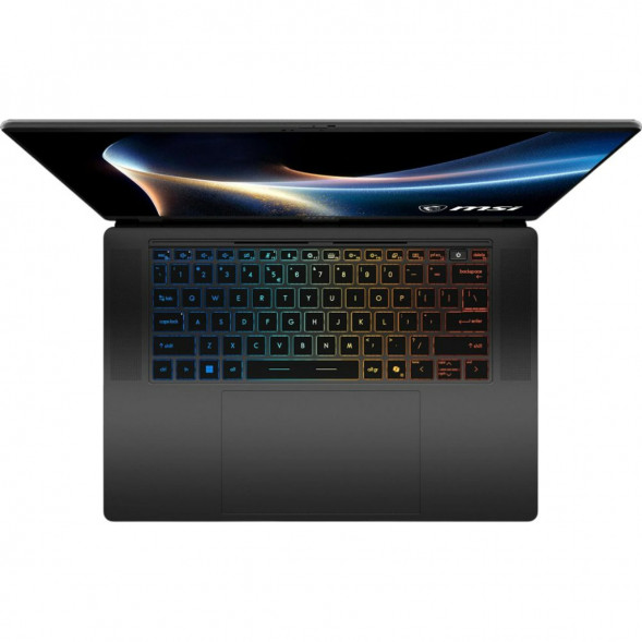 Ноутбук игровой MSI Stealth 16 AI+ B3WH-013RU (16&amp;quot;, OLED, Intel Core Ultra 9 386H 2.1ГГц, 16 ядер, 32ГБ DDR5, 1ТБ SSD, NVIDIA GeForce RTX 5070 Ti, Windows 11), черный в Махачкале