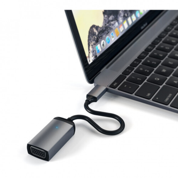 Адаптер Satechi USB Type-C to VGA , Space Gray в Махачкале