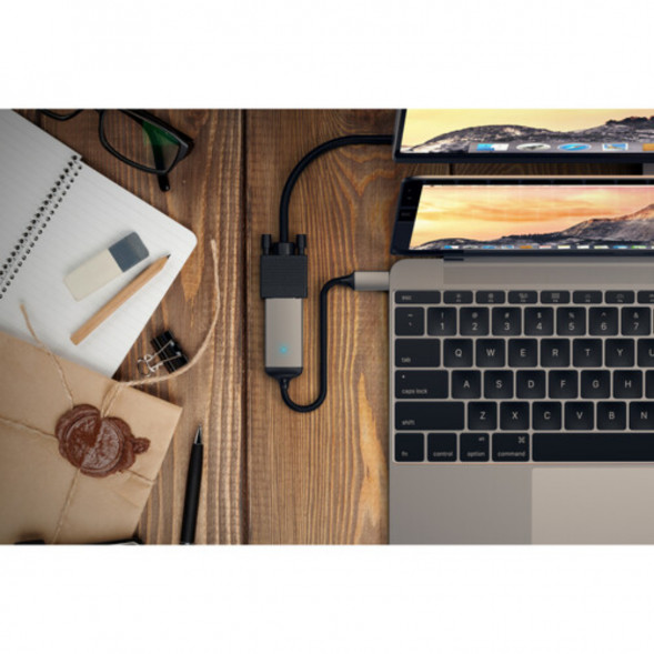 Адаптер Satechi USB Type-C to VGA , Space Gray в Махачкале