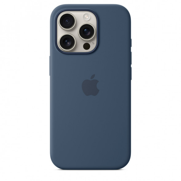Чехол Apple iPhone 16 Pro Silicone Case with MagSafe, Denim (MYYK3ZM/A) в Махачкале