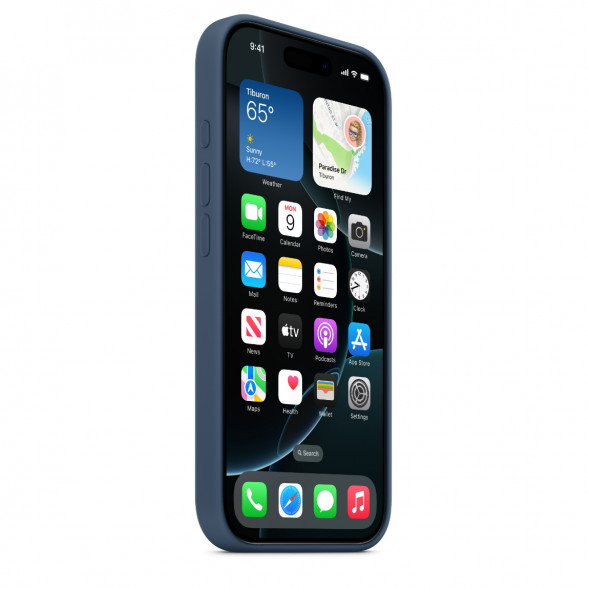 Чехол Apple iPhone 16 Pro Silicone Case with MagSafe, Denim (MYYK3ZM/A) в Махачкале