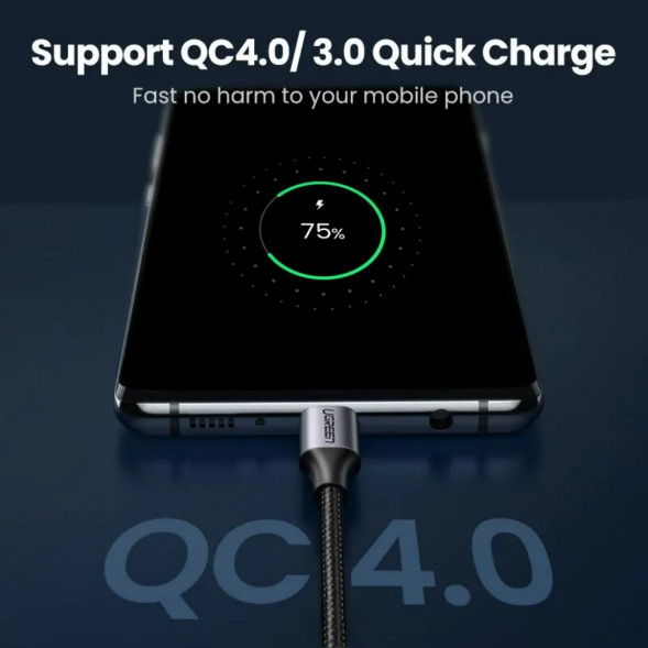 Кабель USB Type-C/Type-C Ugreen 60W, 1 м в Махачкале