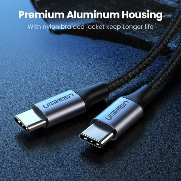 Кабель USB Type-C/Type-C Ugreen 60W, 1 м в Махачкале