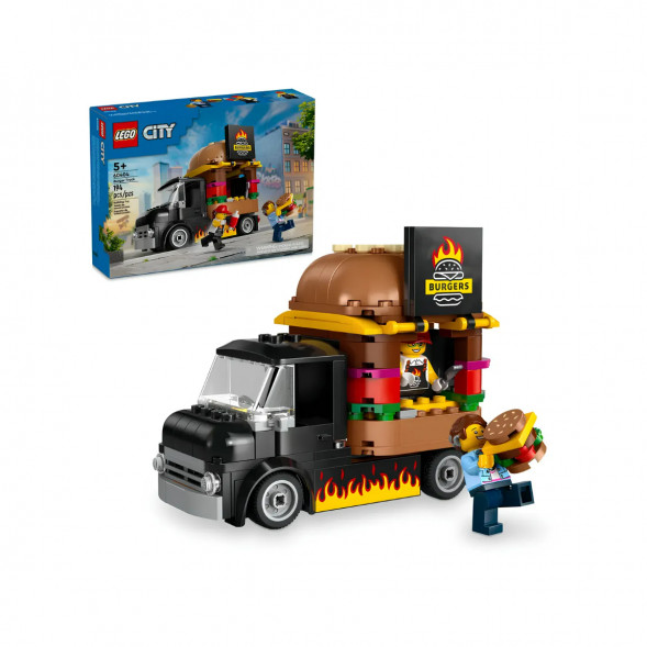 Конструктор LEGO City 60404 Бургерная на колесах в Махачкале