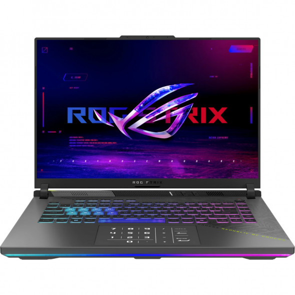 Ноутбук ASUS ROG Strix G16 G614FM-WS94 (16&amp;quot;, IPS, AMD Ryzen 9 9955HX 2.5ГГц, 16 ядер, 16ГБ DDR5, 1ТБ SSD, NVIDIA GeForce RTX 5060 8 ГБ, Windows 11 Home), серый в Махачкале
