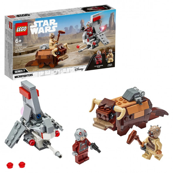 Конструктор LEGO Star Wars 75265 Микрофайтеры Скайхоппер T-16 против Банты в Махачкале