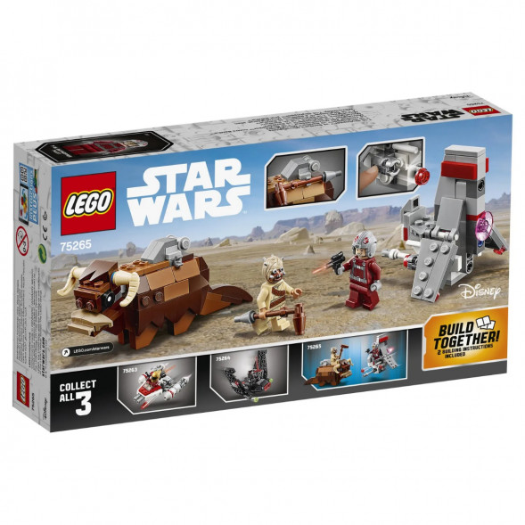 Конструктор LEGO Star Wars 75265 Микрофайтеры Скайхоппер T-16 против Банты в Махачкале