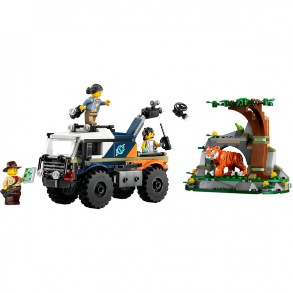 Конструктор LEGO City 60426 Внедорожный грузовик Исследователь джунглей в Махачкале