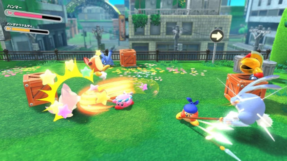 Игра Kirby and the Forgotten Land + Star-Crossed World [Nintendo Switch 2, английская версия] в Махачкале
